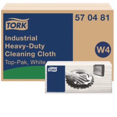 Industrial Heavy-Duty Cleaning Cloth, 1-Ply, 13.97 x, 4.25,