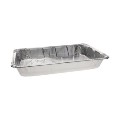 Aluminum Steam Table Pan, Full-Size Deep, 3.4" Deep, 19.6 x