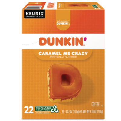 K-Cup Pods, Caramel Me Crazy, 22/Box