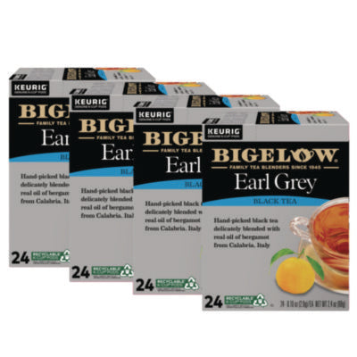 Earl Grey Tea K-Cup Pack, 24/box, 4 Box/carton