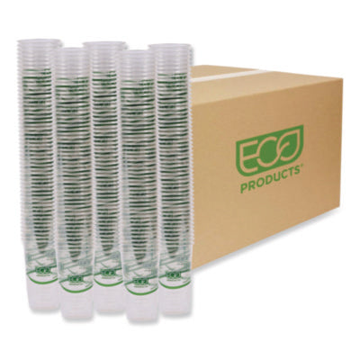 GreenStripe Renewable and Compostable PLA Cold Cups, 24 oz,