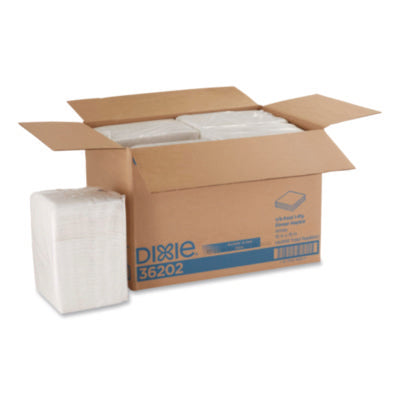 Acclaim 1/4 Fold Paper Dinner Napkins, White, 1-Ply, 16 x 16