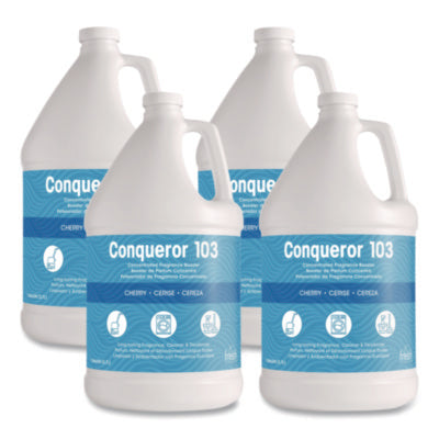 Conqueror 103 Odor Counteractant Concentrate, Cherry, 1 Gal
