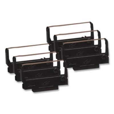 E2117 Compatible Ribbon, Black/Red, 6/Box