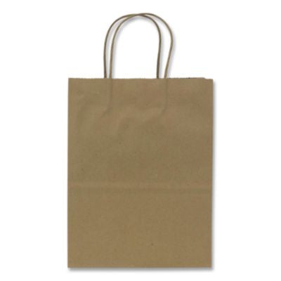 Paper Shopping Bag, Rope Handles, Small Size, 8.1 x 4.5 x 10