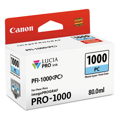 0550c002 (pfi-1000) Lucia Pro Ink, Photo Cyan
