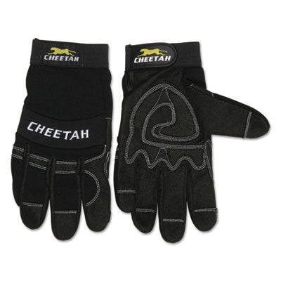 Cheetah 935CH Gloves, EN388: 2X21, 10" Long, X-Large, Black,