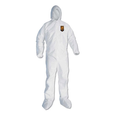 A30 Hood and Boots Splash/Particle Protection Coverall, 6X-L