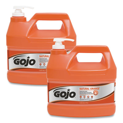 NATURAL ORANGE Pumice Hand Cleaner, Citrus Scent, 1 gal, 2/C