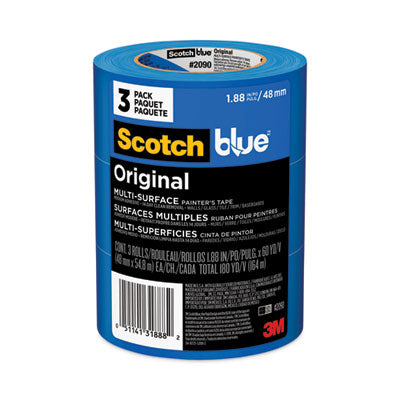 Original Multi-Surface Painter's Tape, 3" Core, 1.88" X 60 Y
