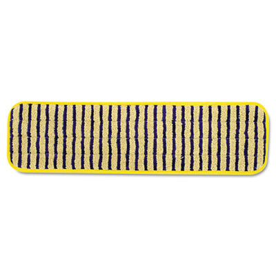 Microfiber Scrubber Pad, Vertical Polyprolene Stripes, 18",