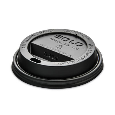 Traveler Cappuccino Style Dome Lid, Fits 8 oz Hot Cups, Plas