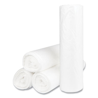 High-Density Commercial Can Liners, 56 gal, 14 mic, 43" x 48
