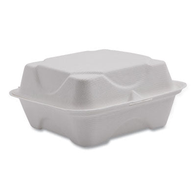 Vanguard Renewable And Compostable Sugarcane Clamshells, 6 X
