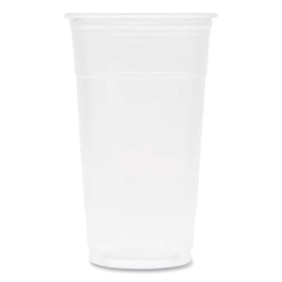PET Plastic Cups, 32 oz, Clear, 300/Carton