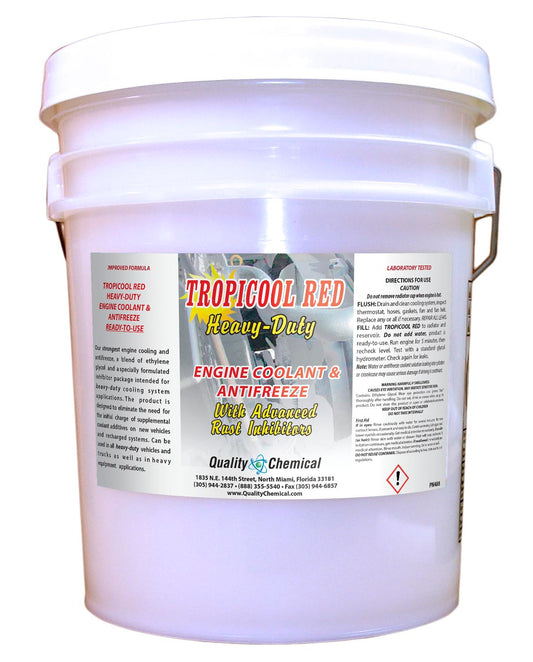 Tropicool Red Engine Coolant & Antifreeze HD