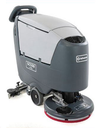 Advance SC500 REV Floor Scrubber - maint-free batteries
