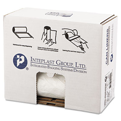 Low-Density Commercial Can Liners, 45 gal, 0.8 mil, 40" x 46
