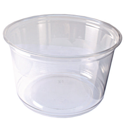 Recycleware Round Deli Container, 16 oz, 4.6" Diameter x 3"