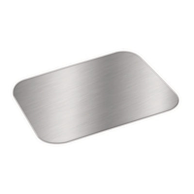 Foil Laminated Board Lids, Fits 2061/2062, 5.88 x 8.44, Alum