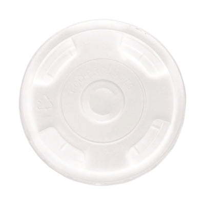 BlueStripe Recycled Content Cold Cup Flat Lids, Fits 9 oz to