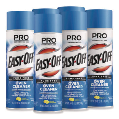 Fume Free Max Oven Cleaner, Foam, Lemon, 24 Oz Aerosol Spray
