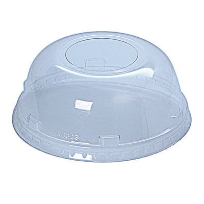Kal-Clear/Nexclear Drink Cup Lids, Squat Dome Lid with 1.75"