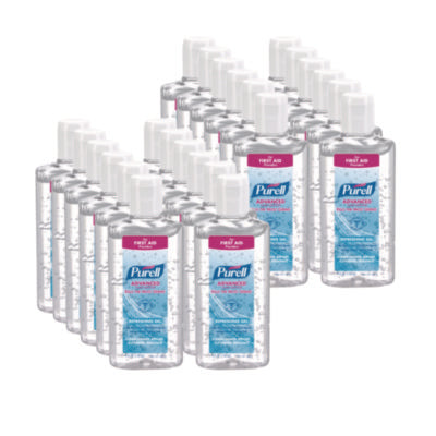 Advanced Hand Sanitizer Refreshing Gel, 4 oz Flip-Cap Bottle