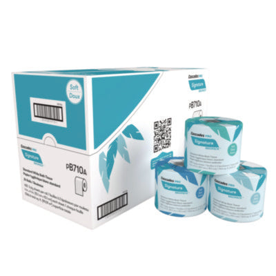 Signature Bath Tissue, Septic Safe, 2-Ply, White, 400 Sheets