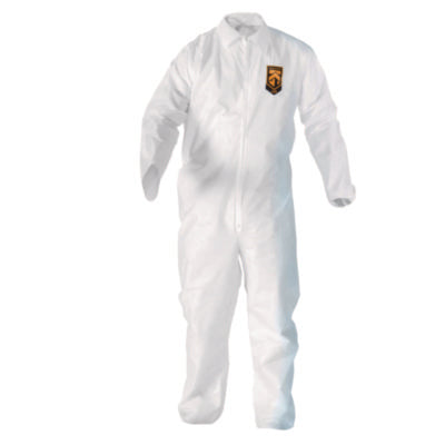 A20 Breathable Particle Protection Coveralls, Zip Front, Ela
