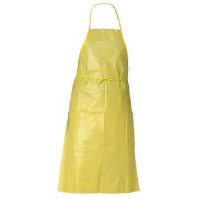 A70 Chemical Spray Protection Aprons, Polyethylene-Coated Fa