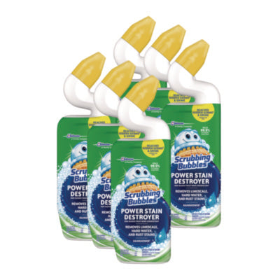 Power Stain Destroyer Toilet Bowl Disinfectant, Rainshower S