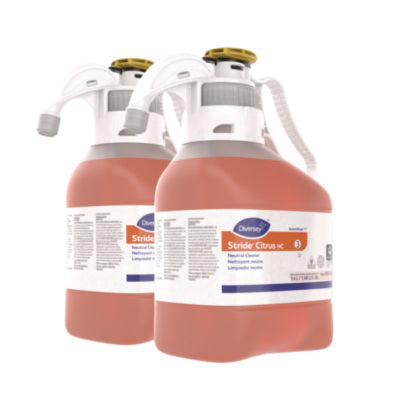 Stride Neutral Cleaner, Citrus Scent, 1.4 L SmartDose, 2/Car
