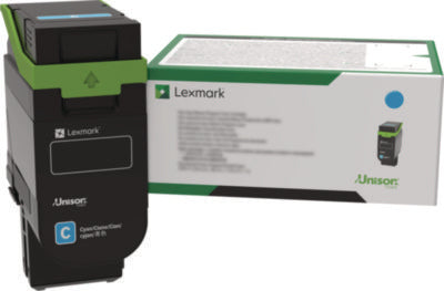 75M10C0 Toner, 2,000 Page-Yield, Cyan