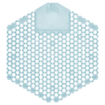 Wave 3D Urinal Deodorizer, Ocean Mist Scent, Blue, 10/Box
