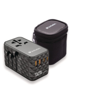 UTA-06 Gan III Universal Travel Adapter, (2) USB-A/(2) USB-C