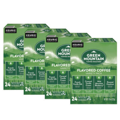 Flavored Variety Coffee K-Cups, Assorted Flavors, 96/Carton