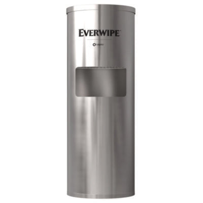Stainless Steel Wet Wipe Stand, 15 x 15 x 37.25, Stainless S