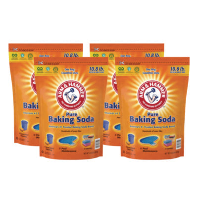 Baking Soda, 10.8 lbs Bag, 4/Carton