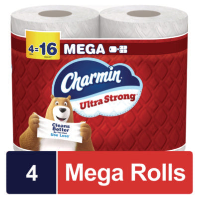 Ultra Strong Bathroom Tissue, Septic Safe, 2-Ply, White, 220