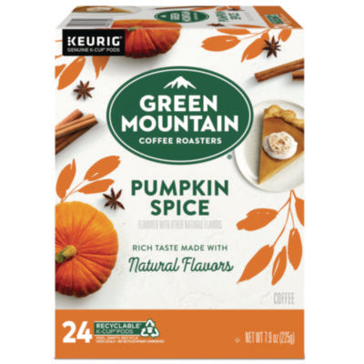 Fair Trade Certified Pumpkin Spice Flavored Coffee K-Cups, 2
