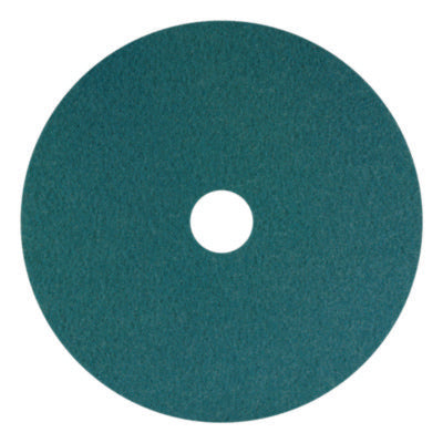 SmartScrub Floor Pad, 13" Diameter, Blue/Yellow, 5/Carton