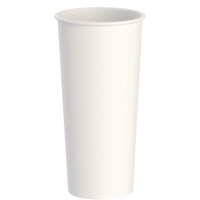 Thermoguard Insulated Paper Hot Cups, 24 oz, White Sustainab