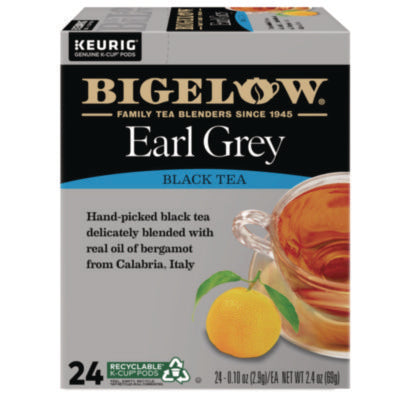 Earl Grey Tea K-Cup Pack, 24/box