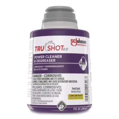 TruShot 2.0 Power Cleaner, Fresh Scent, 9 oz Cartridge, 4/Ca