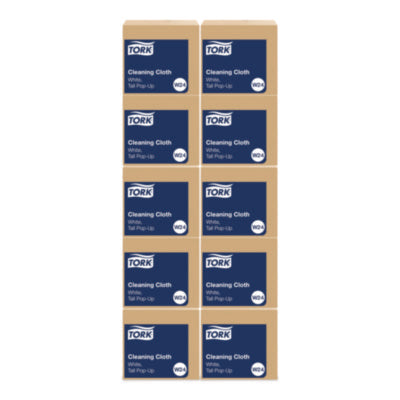 Cleaning Cloth, 8.46 X 16.13, White, 100 Wipes/box, 10 Boxes