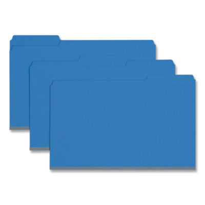 Expanding Recycled Heavy Pressboard Folders, 1/3-Cut Tabs: A