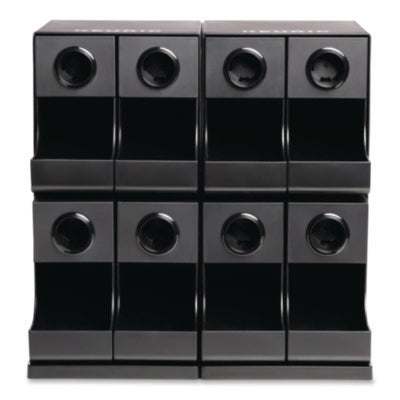 K-Cup Organizer, 17.8 x 14.57 x 17.28, Black