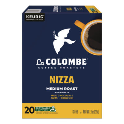 Coffee K-Cup Pods, Nizza Medium Roast, 20/Box
