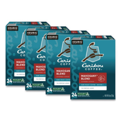 Mahogany Coffee K-Cups, 96/carton